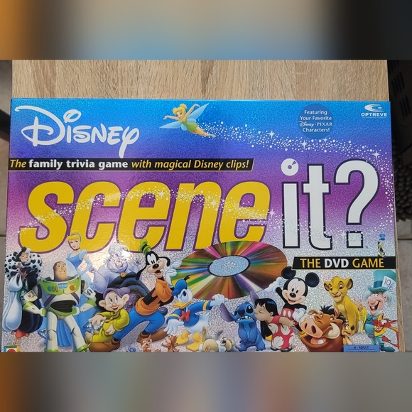 Disney Scene it? DVD Board Game Family Trivia Game - Picture 1 of 7